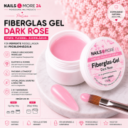 NAM24 - Fiberglas Gel Dark Rose | (5-250g)
